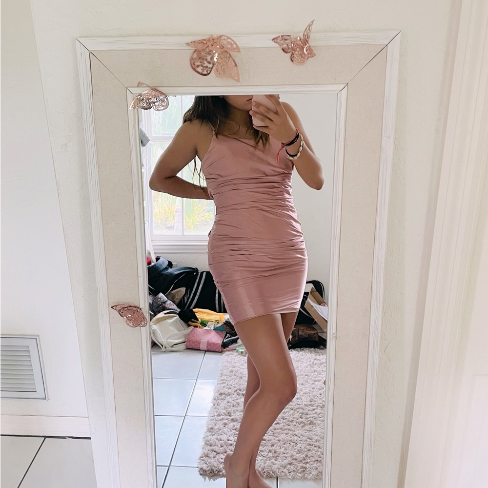 Rose mini dress